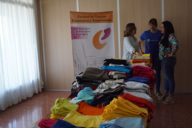 Ropa donada por la facultad de Ciencias (UGR)