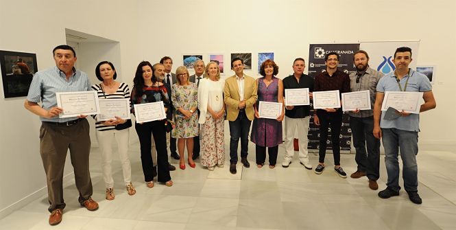 Inauguración de la exposición de la VII edición del concurso de fotografía (CAJAGRANADA FUNDACIÓN)