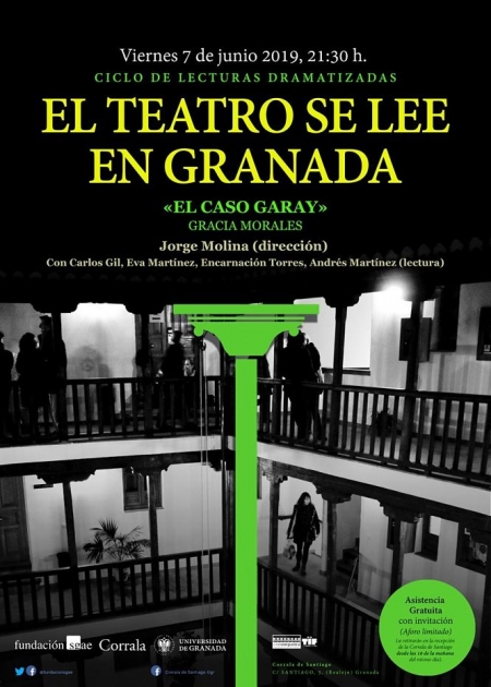Gracia Morales leera su obra en `El Teatro se lee en Granada` (FUNDACIÓN SGAE)