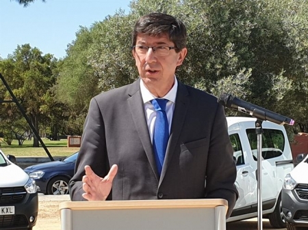 Juan Marín, Vicepresidente de la Junta de Andalucia (EUROPA PRESS)