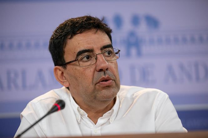 Mario Jiménez, portavoz parlamentario del PSOE andaluz (EUROPA PRESS) 