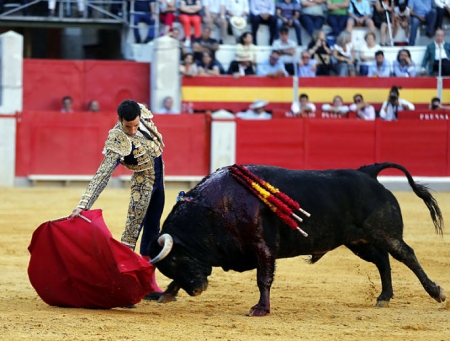Momento de la Primera corrida de la Feria del Corpus (AGUSTÍN ARJONA) Momento de la Primera corrida de la Feria del Corpus (AGUSTÍN ARJONA)