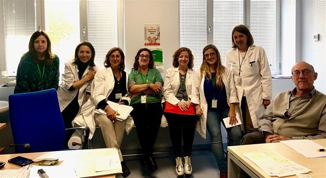 Miembros de la unidad multidisciplinar para atención integral al paciente con ELA (JUNTA)