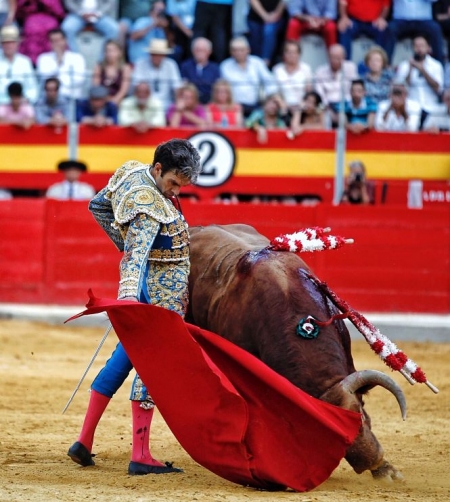 Momento de la faena de José Tomás (LANCES DE FUTURO) Momento de la faena de José Tomás (LANCES DE FUTURO)