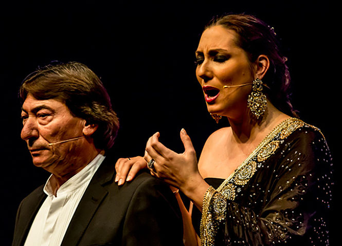 Marina Heredia ha presentado en Madrid el espectaculo sobre Lorca (MARINAHEREDIA.COM)