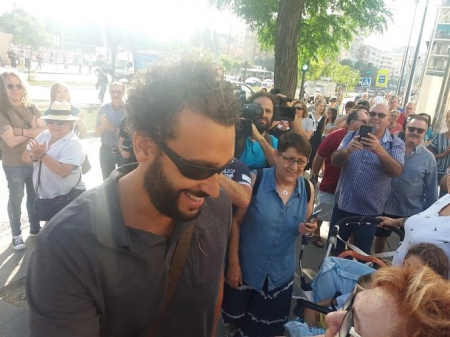 Jesús Candel a la salida del juzgado (EUROPA PRESS)