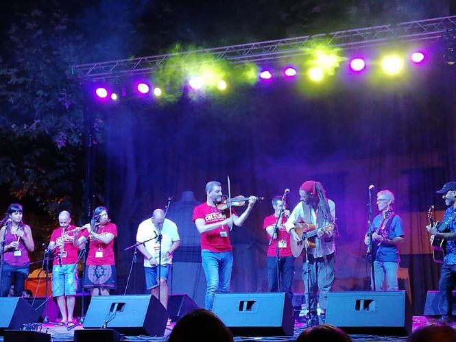 Actuación durante el festival de Música Celta de Cúllar Vega (AYTO. CÚLLAR VEGA) 