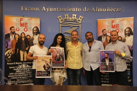 Presentación de la Séptima edición la VII edición del Ciclo Flamenco Ciudad de Almuñécar (AYTO. ALMUÑÉCAR)