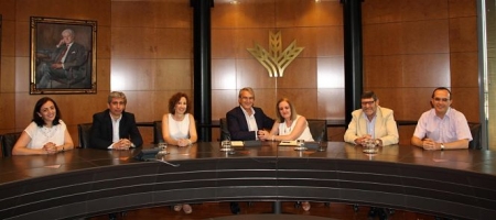 Reunión entre Caja Rural y Faecta (CAJA RURAL DE GRANADA) 