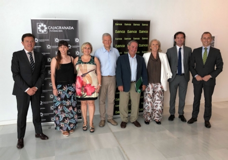 Foto de Familia tras la firma del convenio (CAJAGRANADA FUNDACIÓN) Foto de Familia tras la firma del convenio (CAJAGRANADA FUNDACIÓN)