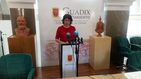 Encarni Pérez, Concejal de Cultura en el Ayuntamiento de Guadix (AYTO. GUADIX)