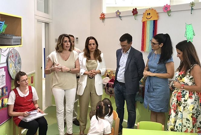 Susana Díaz durante su visita a Almería (PSOE-A) 