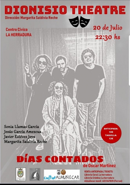 Días Contados se representará en La Herradura (AYTO. ALMUÑÉCAR)