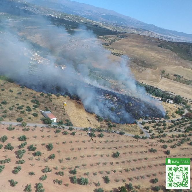 Incendio en Calicasas (INFOCA) 