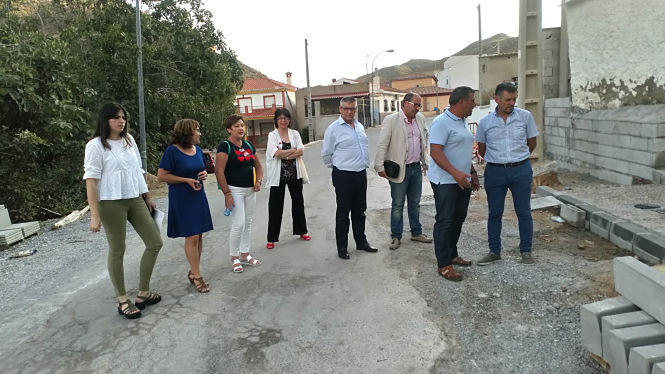 Visita de Jesús Lorente a Belerda (AYTO. GUADIX) 