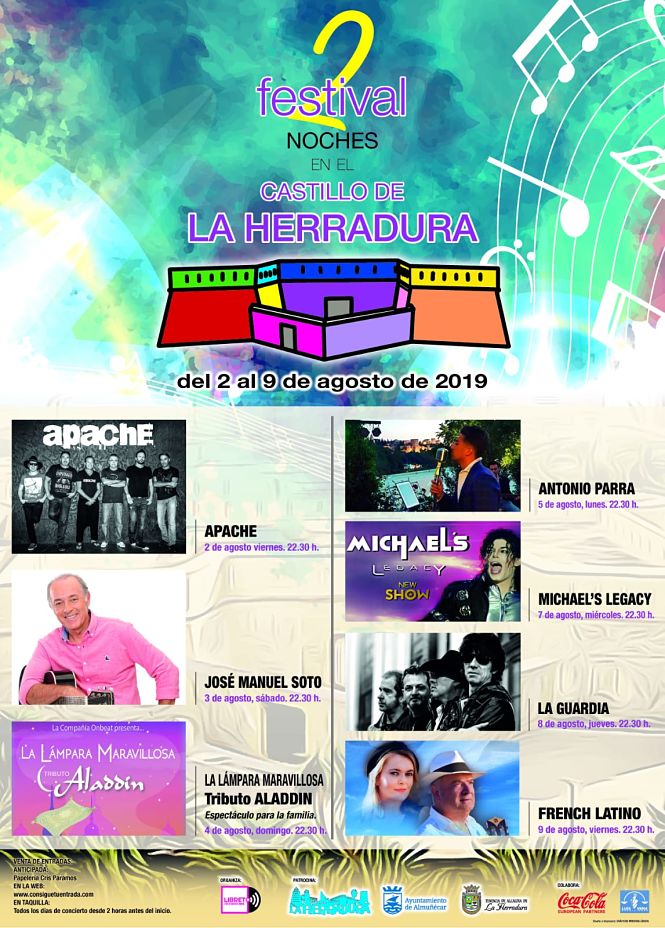 Cártrl del Festival Noches en el Castillo de La Herradura (AYTO. ALMUÑÉCAR)