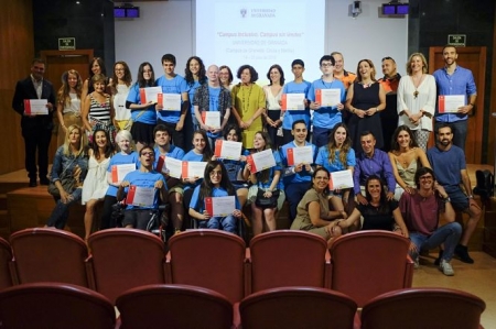 Participantes en el Campus inclusivo de la UGR (FUNDACIÓN ONCE)
