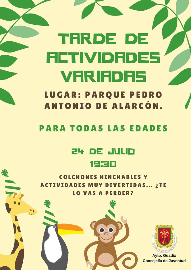 Guadix ha prepaado actividades para los mas jovenes (AYTO. GUADIX)