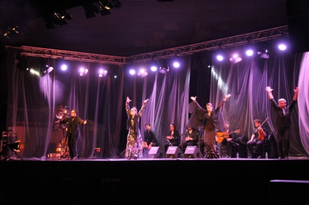 Momento de la actuación de Christina Matías Pagés (AYTO. ALMUÑÉCAR)