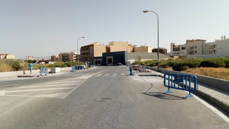 Obras en la calle Diosa Isis (AYTO. GUADIX)