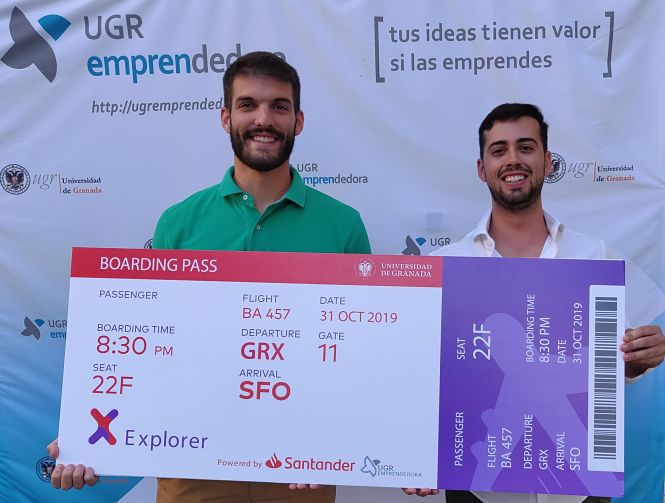 Ganadores del programa  “Explorer: Jóvenes con Ideas”  (UGR)
