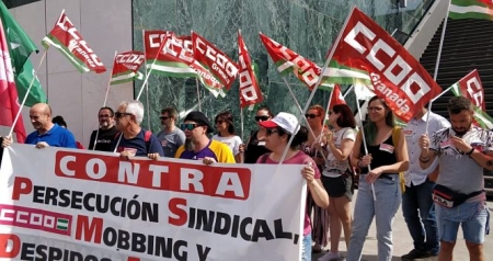 Concentración de CCOO contra Burger King (CCOO) Concentración de CCOO contra Burger King (CCOO)