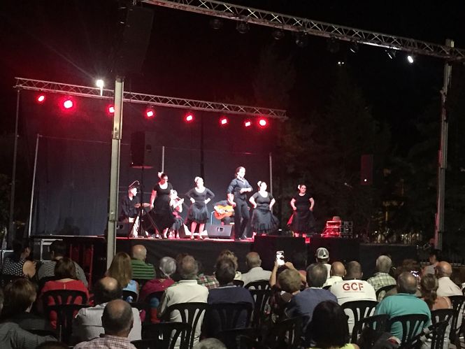 Una de las actuaciones del Festival Flamenco de Huétor Tájar (AYTO. HUÉTOR TÁJAR) 