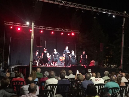 Una de las actuaciones del Festival Flamenco de Huétor Tájar (AYTO. HUÉTOR TÁJAR) 