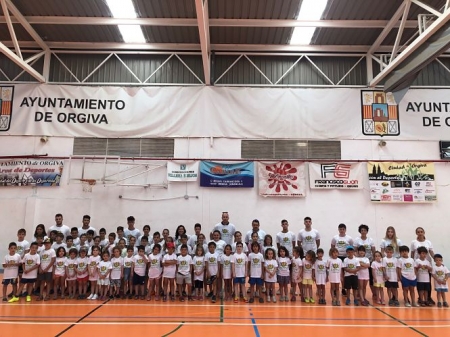 Participantes en los Campamentos de verano de Órgiva (AYTO. ÓRGIVA)