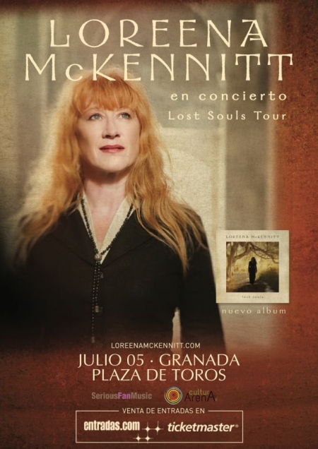 Loreena McKennitt acturará en Granada (PROEXA)