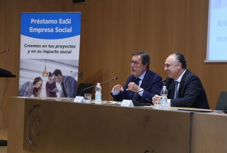 Presentación de una línea de financiación de MicroBank en Granada (CAIXABANK)