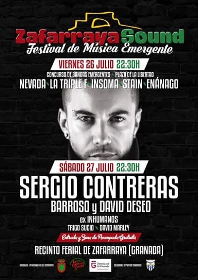 Cartel Zafarraya Sound (ALHAMA COMUNICACIÓN)