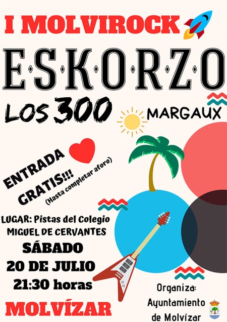 Molvizar celebrará su primer Molvirock