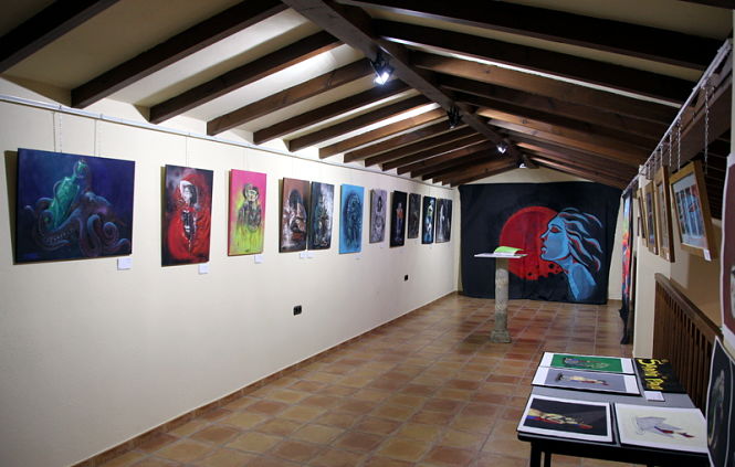 Exposición `Debajo de las Costillas` (MDAD. ALPUJARRA)