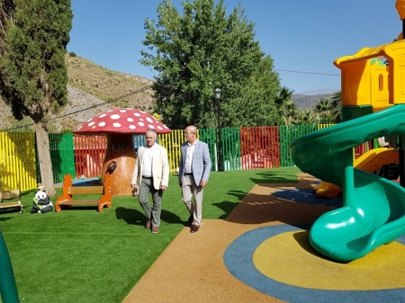 El Diputado de obras públicas, José María Villegas ha visitado Torvizcón (DIPGRA) 