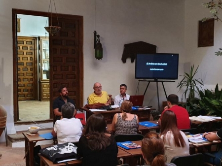 Inauguración del curso dedicado a Julio Visconti (AYTO. GUADIX)