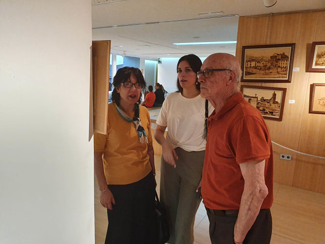 Inauguración de la exposición de pirograbado (AYTO. GUADIX) 