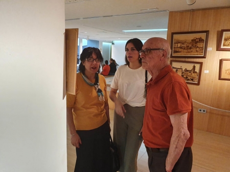Inauguración de la exposición de pirograbado (AYTO. GUADIX) 