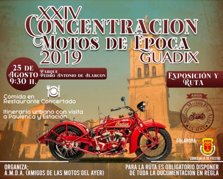 Guadix celebrará su tradicional concentración de motos antiguas (AYTO. GUADIX)