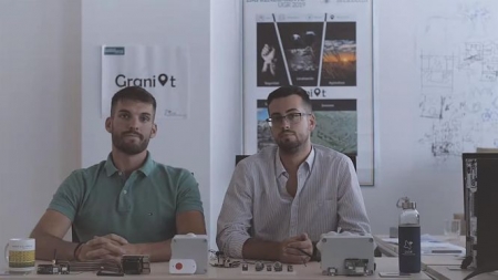 Pablo Romero y Manuel Castro emprendedores que han desarrollado el sensor (GRANOIT) Pablo Romero y Manuel Castro emprendedores que han desarrollado el sensor (GRANOIT)