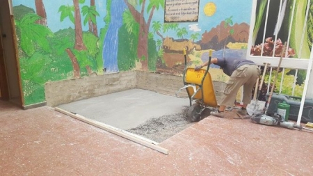 Obras en el Colegio Taxara (AYTO. HUÉTOR TÁJAR)
