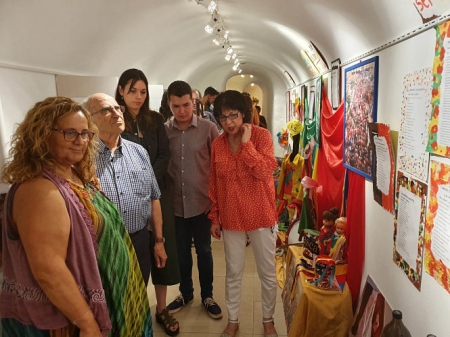 Inauguración de la expocisión del Cascamorras (AYTO. GUADIX)