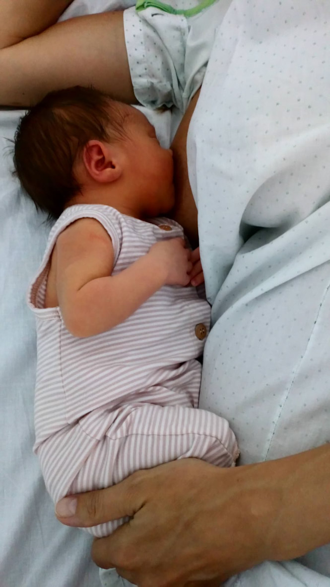 Lactancia de un bebé (HUSC)