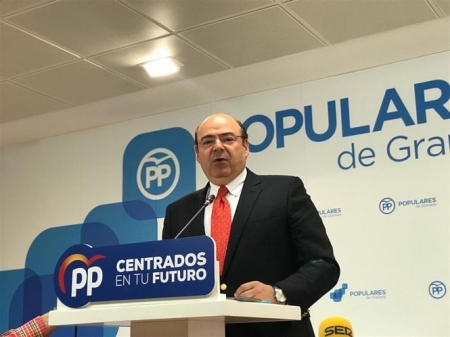 Sebastián Pérez, presidente provincial del PP (PARTIDO POPULAR) 