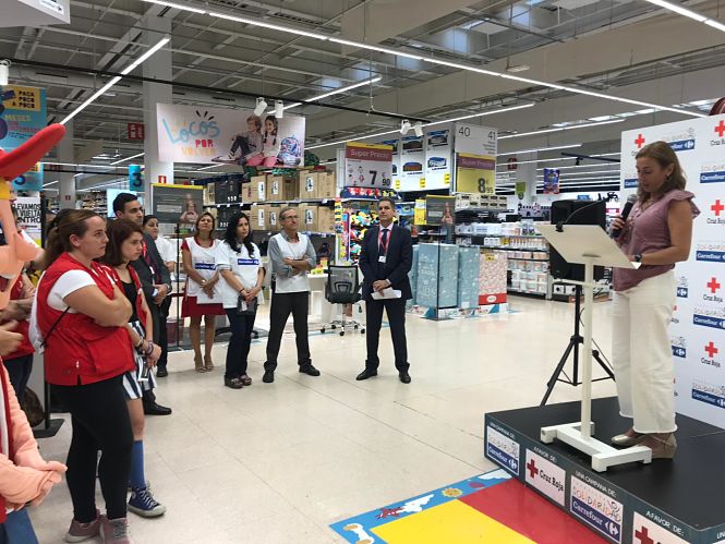 Presentación de la vuelta al cole soldiaria (CRUZ ROJA)