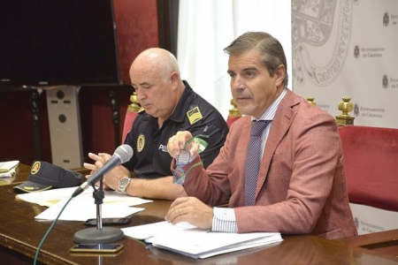 El Concejal de Movilidad, César Díaz, ha, detallado el dispositivo para el inicio del curso (AYTO. GRANADA) 