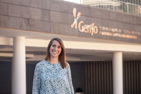 La investigadora de la UGR y GENYO Belén Rubio Ruiz, una de las autoras de este trabajo (UGR)
