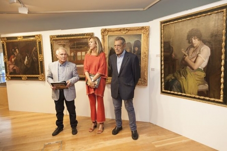 Inauguración de la expocisión en la Sala Zaida (FUNDACIÓN CAJA RURAL)