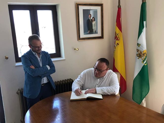El Diputado de Deportes ha visitado Puebla de Don Fadrique (DIPGRA)