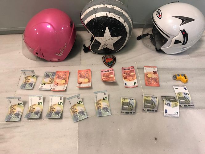 Dinero incautado por la Policía Local (POLICÍA LOCAL DE GRANADA) 